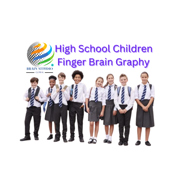 High School Children Finger Brain Graphy